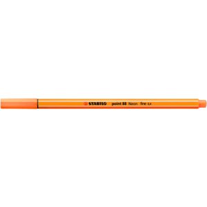 Jemný liner - STABILO point 88 - 1 ks - neonově oranžová