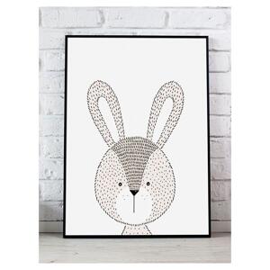 Dětský dekorační plakát s králíkem, PP218 A4