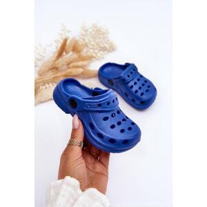 Modré pantofle pro děti, PP6197 BLUE__26187-26 26
