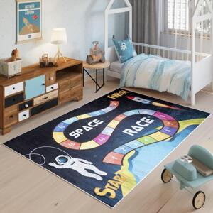 Dětský koberec s vesmírnou hrou, TAP__9731 PRINT EMMA-140x200 140x200cm