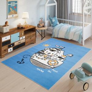 Dětský modrý koberec s obrázkem, TAP__DY94C JOLLY FYD-160x220 160x220cm