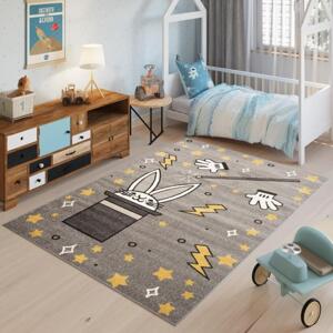 Dětský koberec s kouzelnickým motivem, TAP__36321/37224 FIESTA-60x110 60x110cm