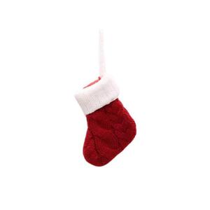 Pouzdro na příbor v podobě vánoční ponožky, KSN87