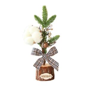 Malý vánoční stromek na dřevěném stojanu, KSN89