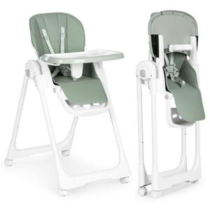 Zelená dětská židle ke krmení, Multi__HA-013 GREEN