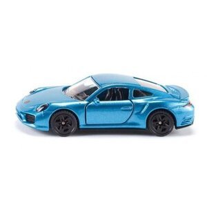 SIKU Auto Porsche Turbo S modrý 8cm model kovový 1506