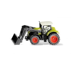 SIKU Blister 1392 - traktor Claas Axion s předním nakladačem