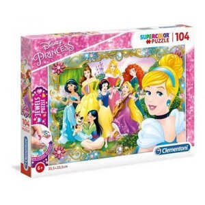 Clementoni Puzzle 104 dílků Jewels - Princess
