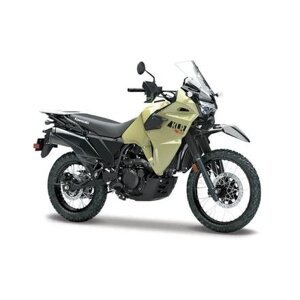 Maisto - Motocykl, Kawasaki KLR® 650, Khaki černá, 1:18