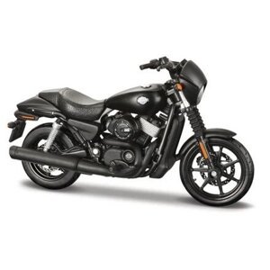 Maisto - HD - Motocykl - 2015 Harley-Davidson Street 750, černá, blister box, 1:18