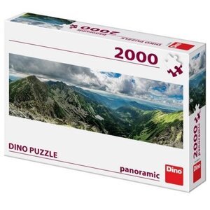 DINO Panoramic puzzle 2000 dílků ROHÁČE