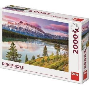 DINO Puzzle 2000 dílků SKALNATÉ HORY