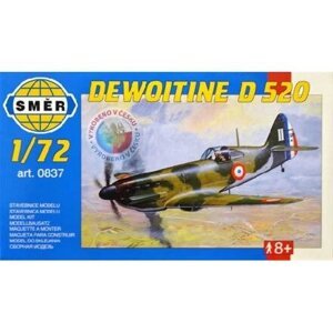Model Dewoitine D 520 1:72