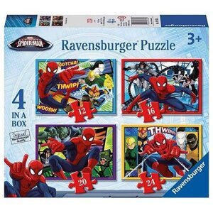 Ravensburger 4v1 Spider-Man 12,16,20,24 dílků