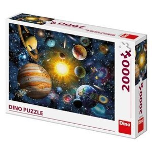 DINO Puzzle 2000 dílků Sluneční soustava