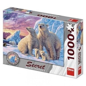 LEDNÍ MEDVĚDI 1000 secret collection Puzzle NOVÉ