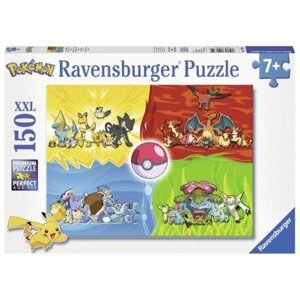 Ravensburger Puzzle 150 dílků Druhy Pokémonů