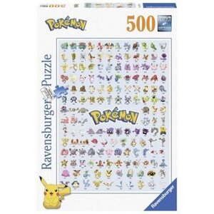 Ravensburger Puzzle 500 dílků Prvních 151 Pokémonů