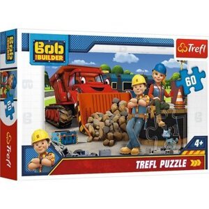 Trefl Puzzle Bob a Wendy/Bořek Stavitel 60 dílků 33x22 cm