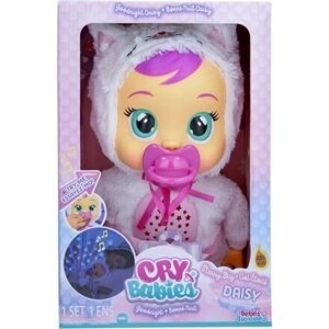 Tm Toys CRY BABIES interaktivní panenka Dobrou noc Daisy Hvězdná obloha