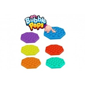 Bubble pops - Praskající bubliny silikon antistresová spol. hra fialová