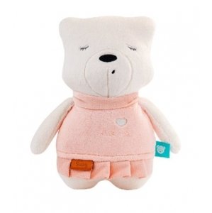 Szumisie Šumící mazlíček Medvídek Suzy, 25 cm - růžový/béžová