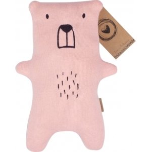 Mazlíček, hračka pro miminka Z&Z Mini Bear 26 cm, růžový