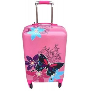 Dětský cestovní kufr Motýlci velký 45l