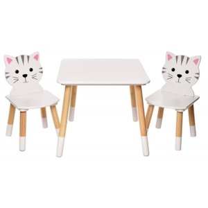 Dětský stůl s židlemi Kočička