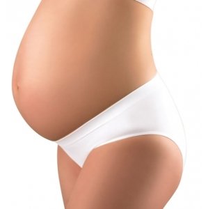 Těhotenské kalhotky bílé, vel. S, BabyOno, vel.  S (36)