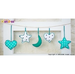 Baby Nellys Sada dekorací Stars be Love č. 5