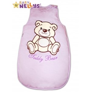 Spací vak Teddy Bear,  Baby Nellys - lila vel. 1