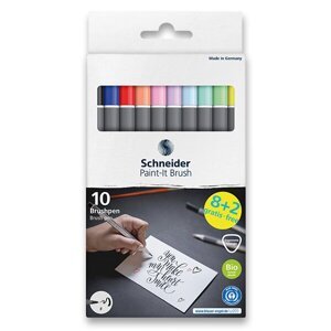 Popisovač Schneider Paint-it 070 Brush sada 10 ks