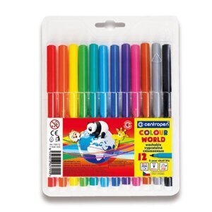 Fixy Centropen 7550/12 Colour World 12 barev