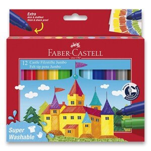 Fixy Faber-Castell Jumbo 12 barev