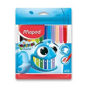 Dětské fixy Maped Color'Peps Ocean 12 barev
