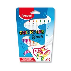 Dětské fixy Maped Color'Peps Brush 10 barev