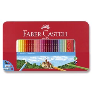 Pastelky Faber-Castell 60 barev + příslušenství