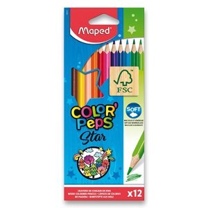 Pastelky Maped Color'Peps 12 barev