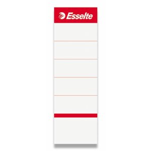 Náhradní etikety pro pořadače Esselte 70 mm, 10 ks