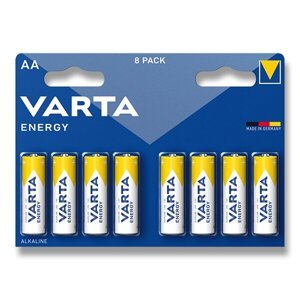 Baterie Varta Energy AA, 8 ks