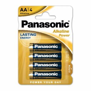 Baterie Panasonic Alkaline Power AA, 4 ks