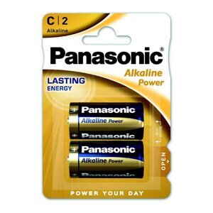 Baterie Panasonic Alkaline Power C, 2 ks