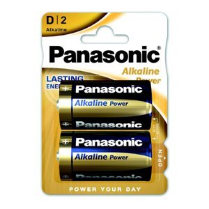 Baterie Panasonic Alkaline Power D, 2 ks