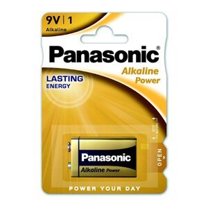 Baterie Panasonic Alkaline Power 9V, blistr