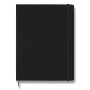 Zápisník Moleskine Smart Writing XL, linkovaný, černý