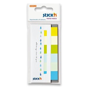 Samolepicí záložky Stick'n Paper Index summer, 45 x 15 mm, 6 x 30 ks