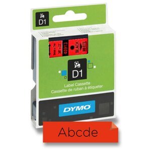 Originální polyesterové pásky Dymo D1 pro štítkovače LabelManager černá / červená