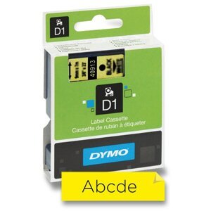 Originální polyesterové pásky Dymo D1 pro štítkovače LabelManager černá / žlutá