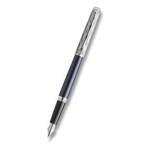 Waterman Hémisphére Made in France DLX Blue CT hrot M